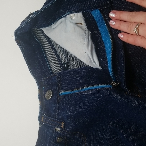 Enyce Jeans by Sean Combs Mens SZ 30/30 Y2K Dark Wash Baggy High Waisted Jeans - Picture 12 of 15